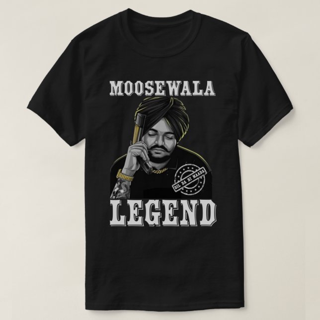 sidhu moose wala t shirt (Design framsida)