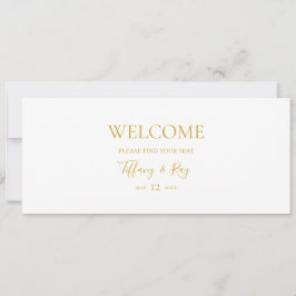 Sidhuvud för enkelt Guld-hängande sittdiagram i El