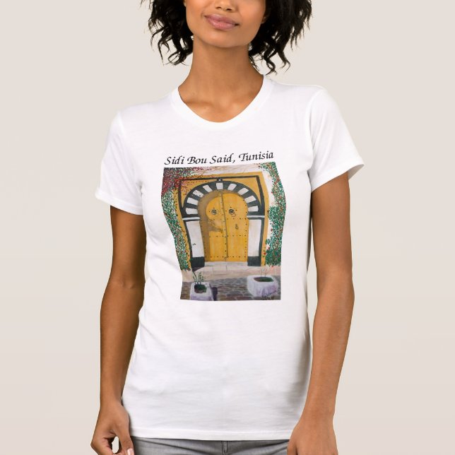 Sidi Bou sade, Tunisien T Shirt (Framsida)
