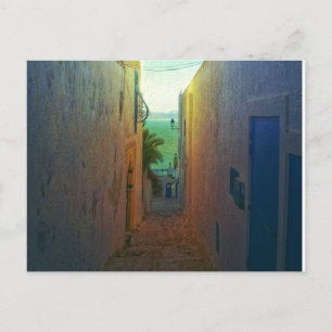 Sidi Bou Said Laneway Vykort