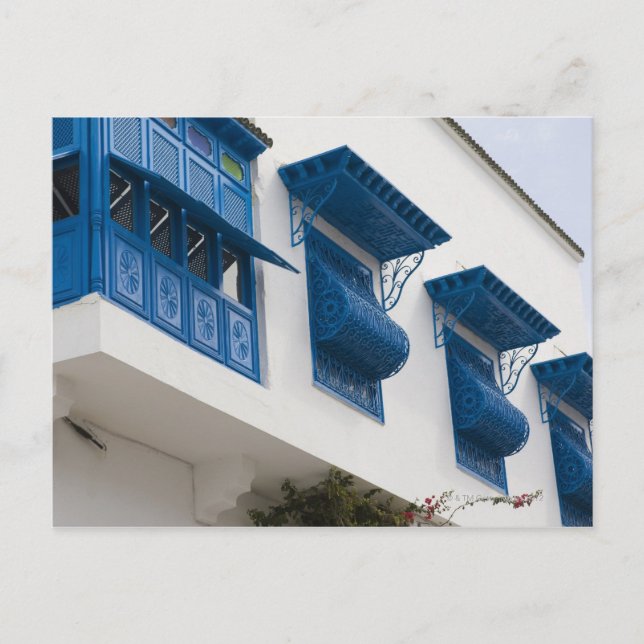 Sidi Bou Said, Tunisien Vykort (Framsida)