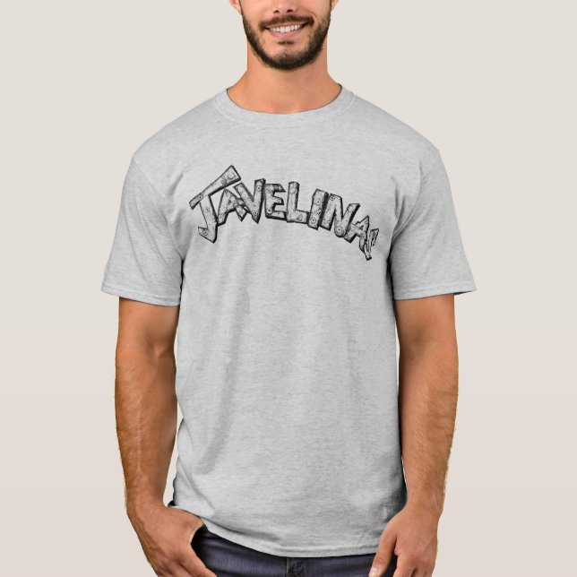 SidJavelinas metalllogotyp 2 Tee Shirt (Framsida)