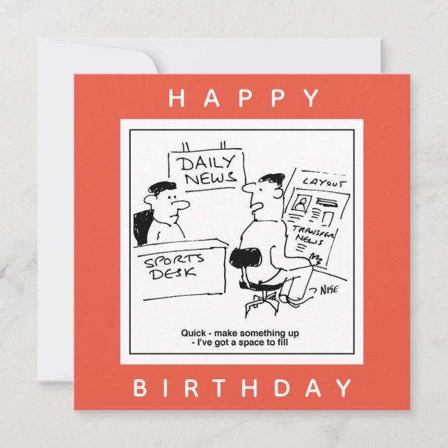 Sidlayoutdesigner & idrottskassett i ett nyhetsbla kort (Framsida)