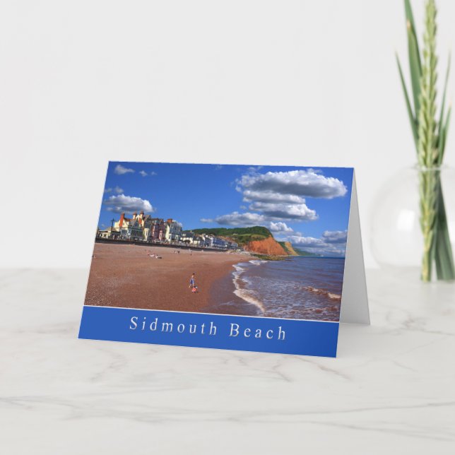 Sidmouth Greeting Card Kort (Framsida)