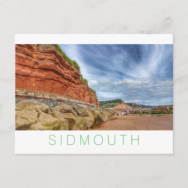 Sidmouth Helg Vykort (Framsida)