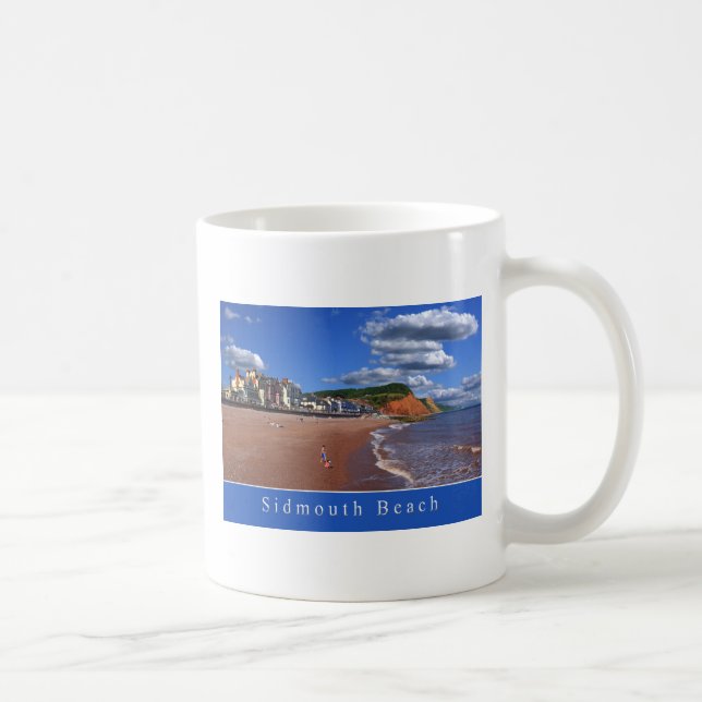 Sidmouth strandmugg kaffemugg (Höger)