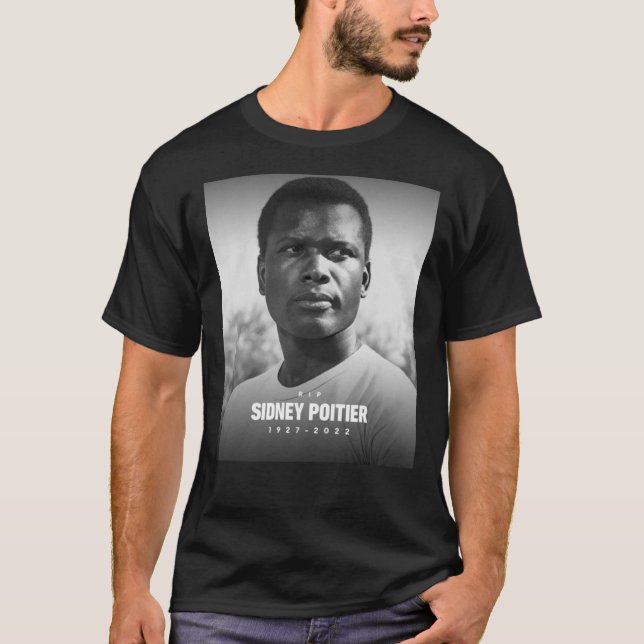 Sidney Poitier Essential T-Shirt (Framsida)