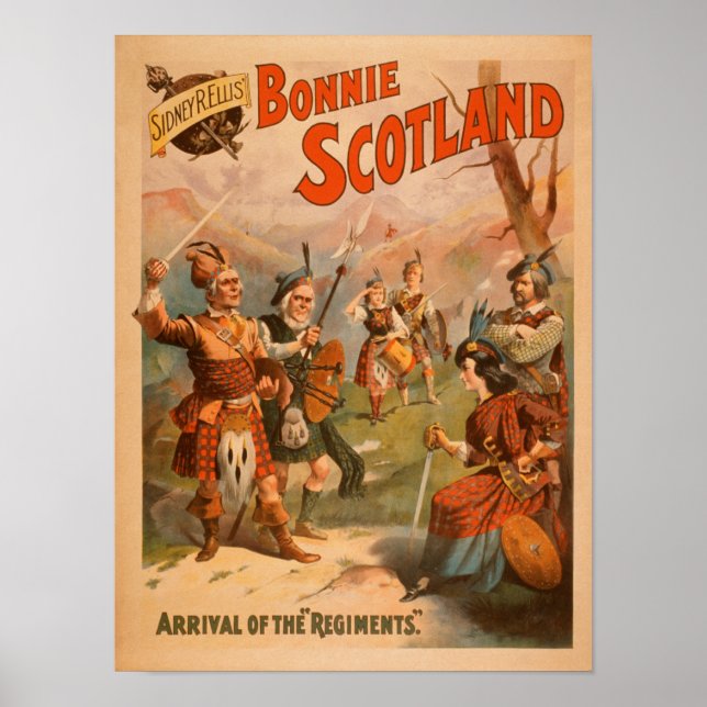 Sidney R. Ellis' Bonnie Scottish Play 4 Poster (Framsidan)