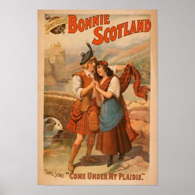 Sidney R. Ellis' Bonnie Scottish Play Poster (Framsidan)