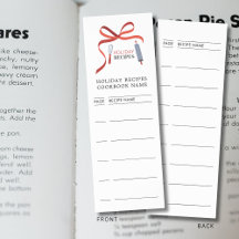 Sidnummer för Helgdag Recipes Cookbook