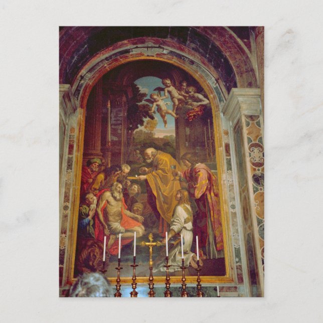 Sidoaltar i S:t Peter Basilica Vykort (Framsida)