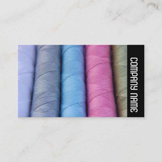 Sidoband - Bomullsrullar Visitkort (Framsida)