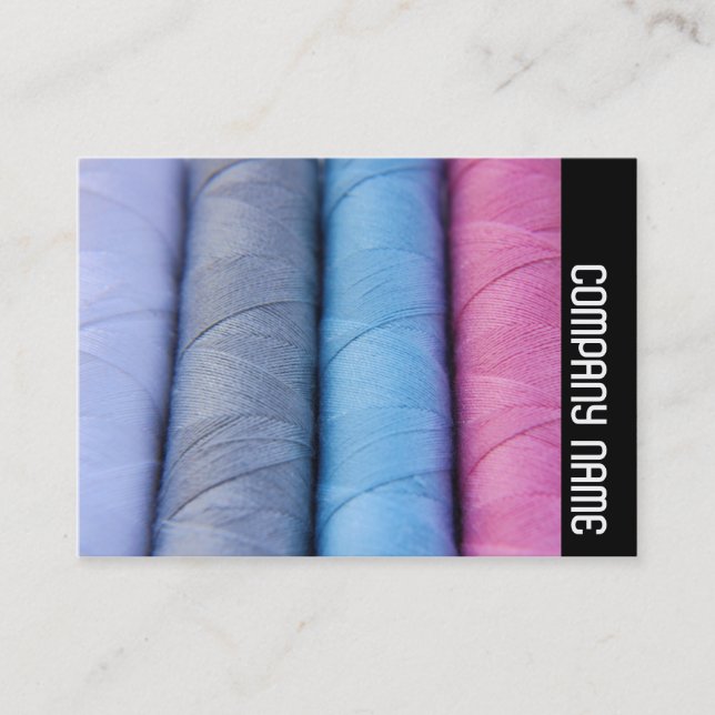 Sidoband - Bomullsrullar Visitkort (Framsida)