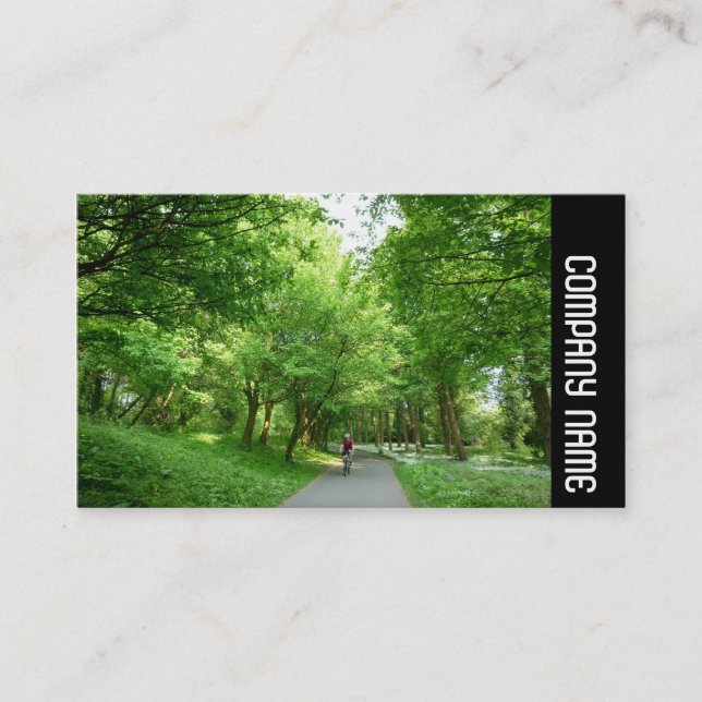 Sidoband - Cykelvägg Visitkort (Framsida)