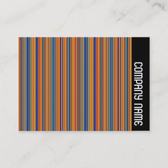 Sidoband - Färgad Linjer 03 Visitkort (Framsida)