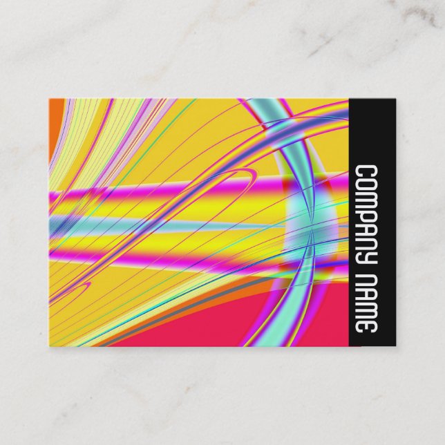 Sidoband - Fractal Abstrakt 061012e Visitkort (Framsida)