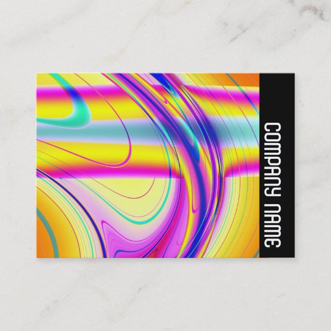 Sidoband - Fractal Abstrakt 061012f Visitkort (Framsida)