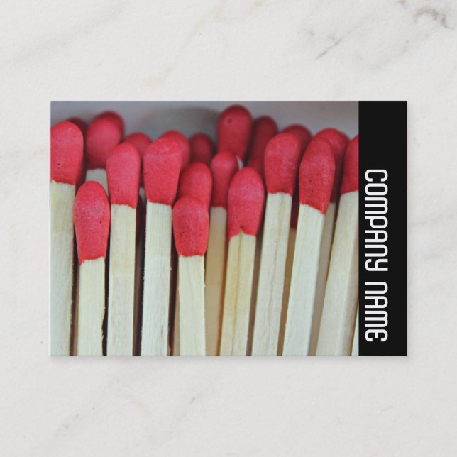 Sidoband - Matchar Visitkort (Framsida)