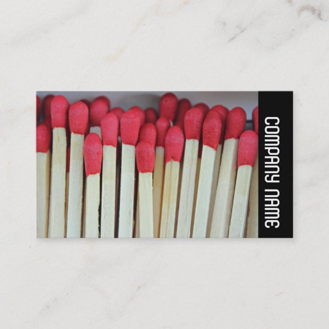 Sidoband - Matchar Visitkort (Framsida)