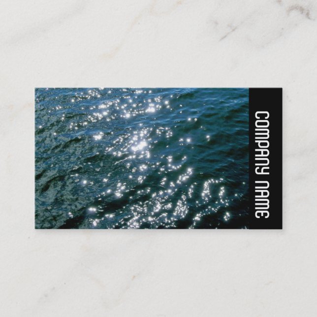 Sidoband - mousserande Vatten Visitkort (Framsida)