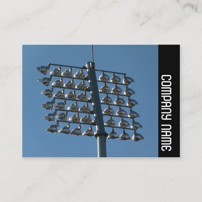 Sidoband - översvämning Ljus Visitkort (Framsida)