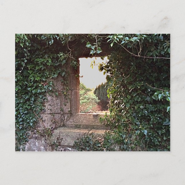 Sidofönster på västra Kirk Culross Vykort (Framsida)