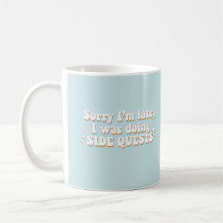 Sidokvister - Rolig datorspelarhumor Kaffemugg