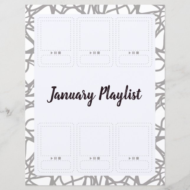 Sidor för Diary, Fanbook, Bullet Journal (Framsida)