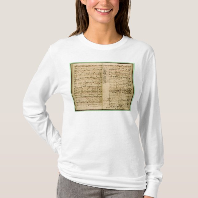 Sidor från ställning av 'konsten av Fugue'en T-shirt (Framsida)