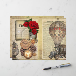 Sidor i Steampunk-skrapbok/Journal