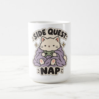 Sidouppdrag Dvala Sömnig Spelare Katt Kaffemugg