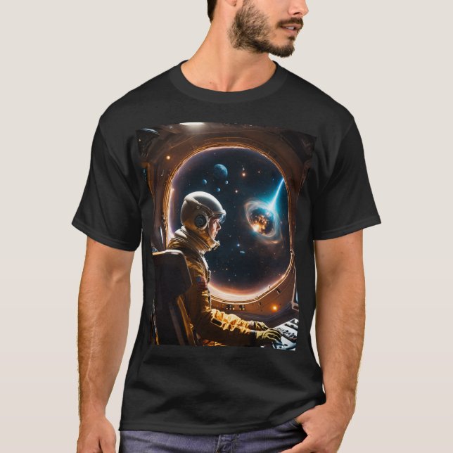 : Sidovy för en unik T-Shirt-design T Shirt (Framsida)