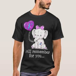 SIDS Awareness Elephant T Shirt