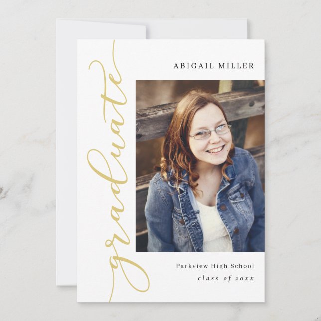 Sidskrivbar, redigerbar färggradient-inbjudan inbjudningar (Framsida)