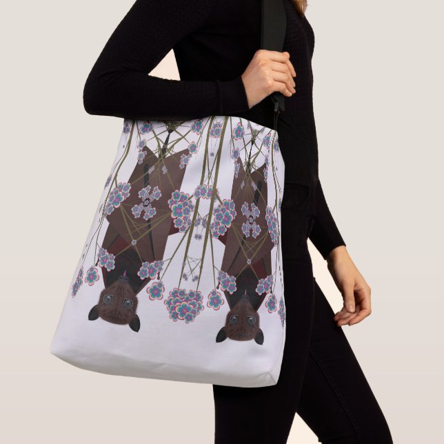 Sidvagn för påfyllning av räv (2 storlekar) axelväska (Närbild)