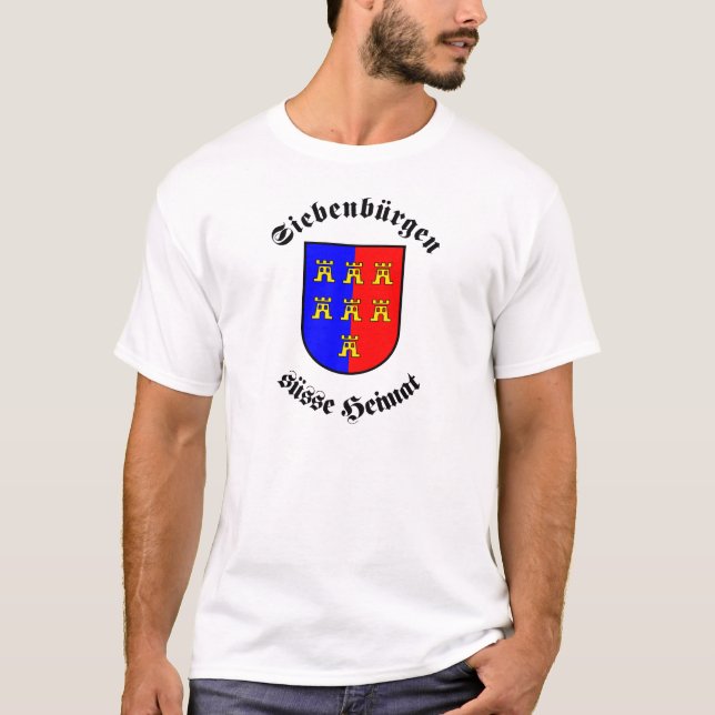 Siebenbürgen süsse Heimat Tee Shirt (Framsida)