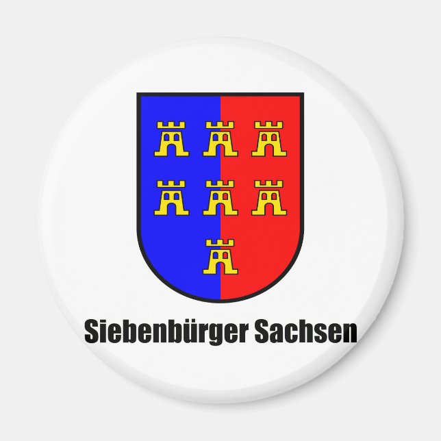 Siebenbürger Sachsen Magnet (Framsidan)