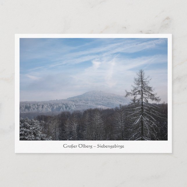 Siebengebirge Tyskland Vykort (Framsida)