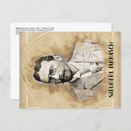 Siegbert Tarrasch Chess Player Vykort