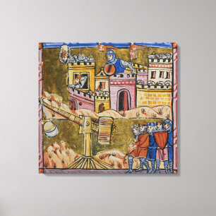 Siege av Antioch Canvastryck