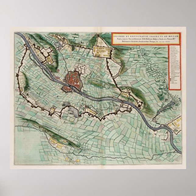 Siege av Maastricht Poster (Framsidan)