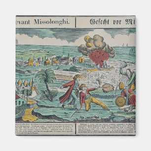 Siege av Missolonghi, 22nd April 1826 Magnet