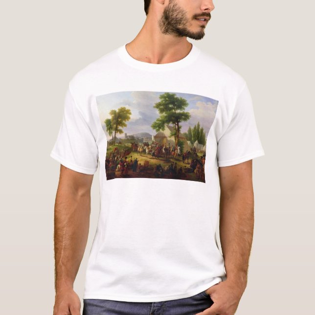 Siege av Paris vid den Henri droppen i 1593, 1818 T-shirt (Framsida)