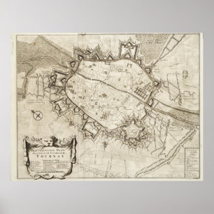 Siege av Tournai Poster