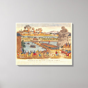 Siege av Wien, 10th maj 1809 Canvastryck