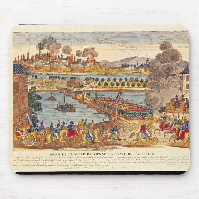 Siege av Wien, 10th maj 1809 Musmatta (Framsidan)