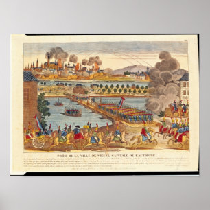 Siege av Wien, 10th maj 1809 Poster
