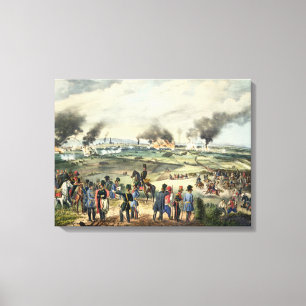 Siege av Wien, 28th Oktober 1848 Canvastryck