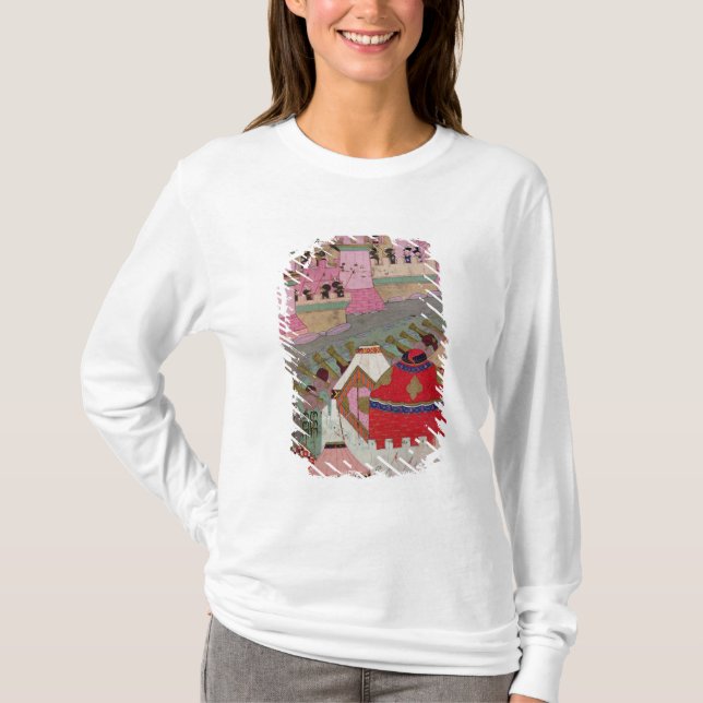 Siege av Wien vid Suleyman mig det storartat Tee Shirt (Framsida)