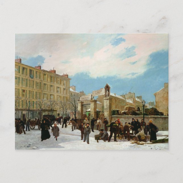 Siege of Paris Vykort (Framsida)